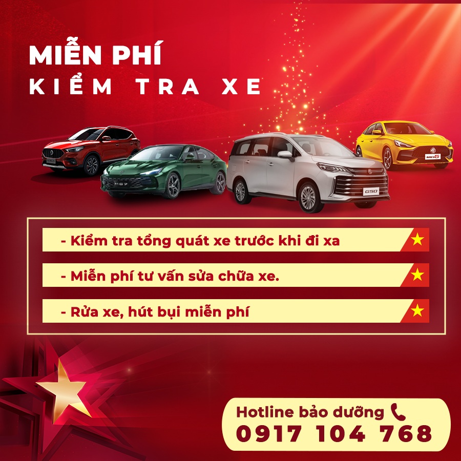 BẢO DƯỠNG XẾ CƯNG – TƯNG BỪNG ĐÓN LỄ 30/4 CÙNG MG LÂM ĐÔNG 3 bao duong xe cung mg lam dong 2