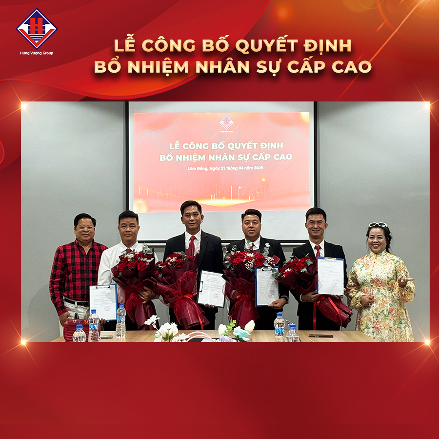 LỄ BỔ NHIỆM NHÂN SỰ CẤP CAO HƯNG VƯỢNG GROUP 23 le-bo-nhiem-nhan-su-cap-cao-hung-vuong-group